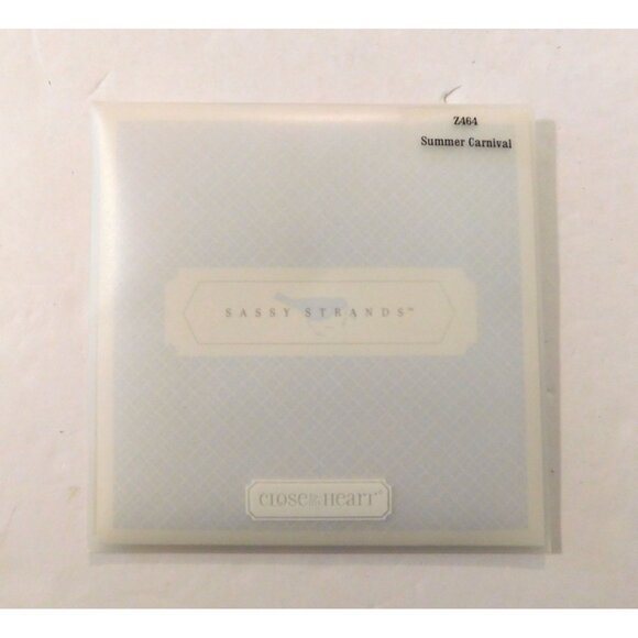 Close To My Heart Sassy Strands Summer Carnival Yarn Set Z464 Scrapbook Crafts - Picture 4 of 4